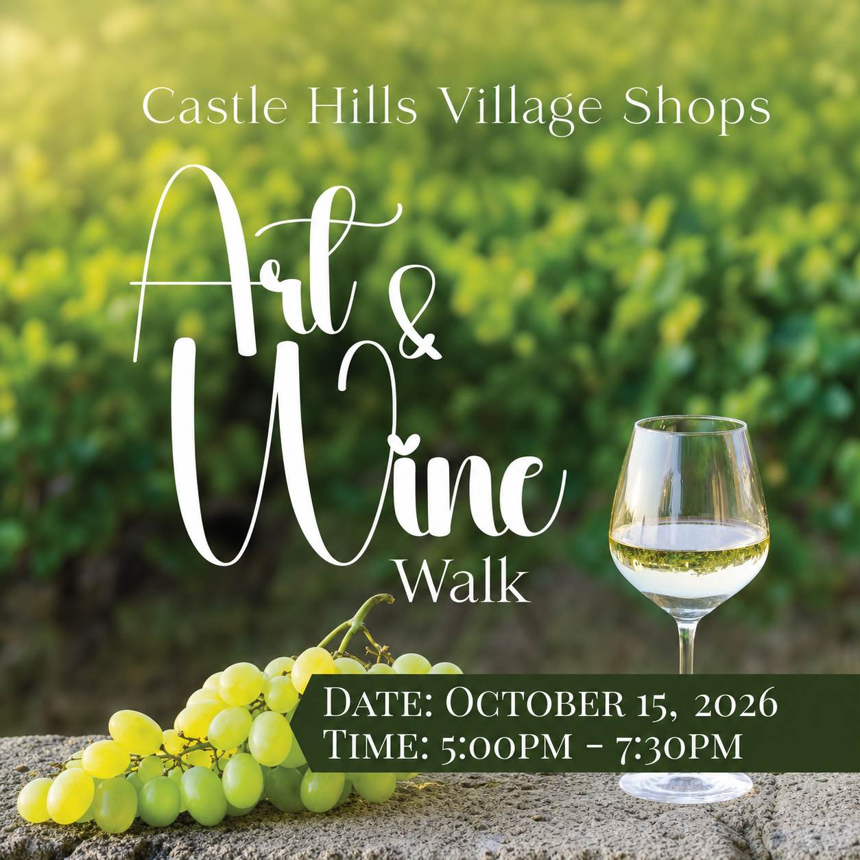 Art & Wine Walk | October '26